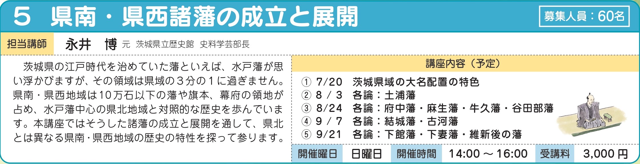 県南・県西諸藩の成立と展開